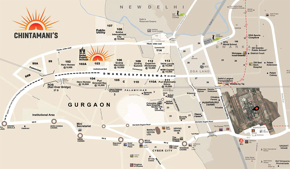 4 BHK Apartment For Resale in Oxirich Chintamani Sector 103 Gurgaon  7721080