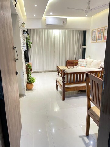 Living Room in 1 BHK Apartment at Kandivali West – for Sale