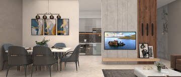 Kitchen in 3 BHK Apartment at Ghorpadi – for Sale