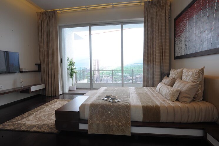 Master Bedroom, lnt-realty-crescent-bay 2 Bedroom 1450 Sq.Ft. Apartment In Parel Mumbai 7721942