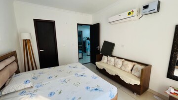 Bedroom in 3 BHK Apartment at Green Valley Residencia, Ghazipur – for Rent