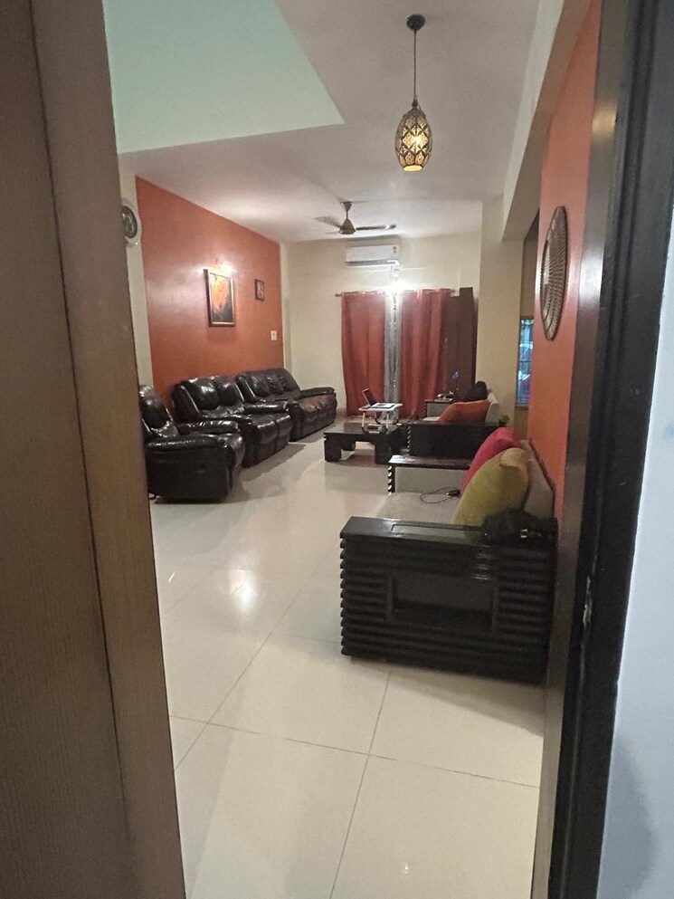 Living Room, bu-bhandari-chrrysalis 3 Bedroom 1975 Sq.Ft. Villa In Wagholi Pune 7722415