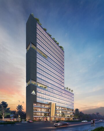  Office Space – Exterior View View at Ornate Solitaire, Dahisar East - for Sale