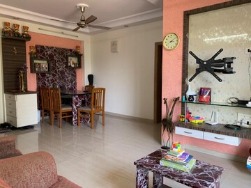 Living Room in 2 BHK Apartment at K Raheja Vihar, Powai – for Rent