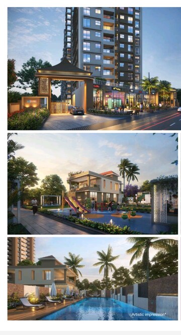 2 BHK Apartment – Exterior View View at Punawale - for Sale
