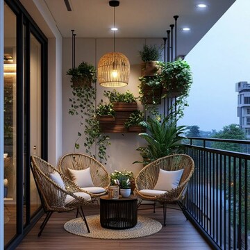Balcony in 2 BHK Villa at Kanakapura Road – for Sale