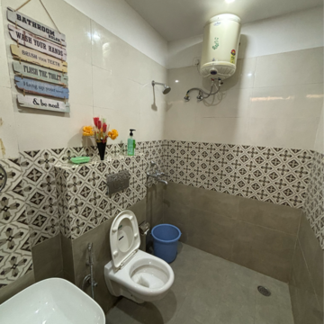 Attached Bathroom in 1 BHK Apartment at Royal Oxford Street, Utrathiya – for Sale