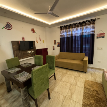 Living Room in 1 BHK Apartment at Royal Oxford Street, Utrathiya – for Sale
