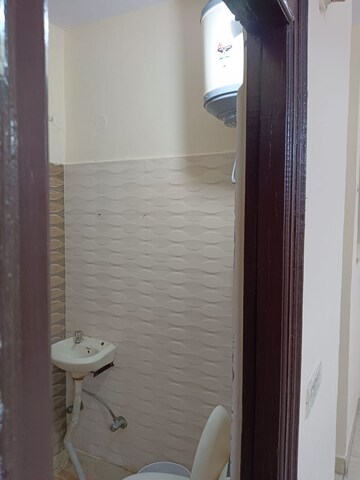 Bathroom in Studio Builder Floor at Lajpat Nagar – for Rent
