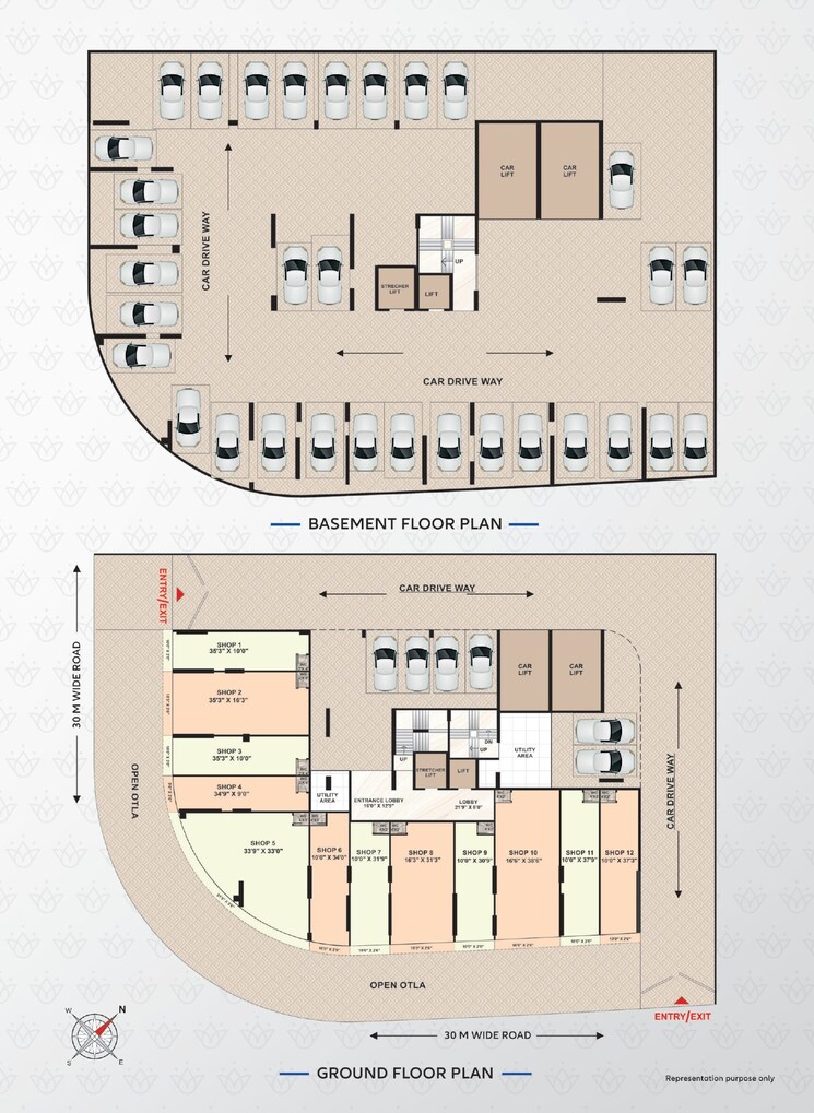 Floor Plan, avenue-devpriya 3 Bedroom 1743 Sq.Ft. Apartment In Ulwe Sector 18 Navi Mumbai 7724267