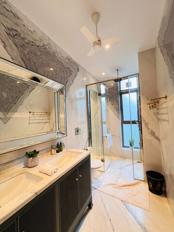 Bathroom in 4 BHK Builder Floor at Tarc Ishva, Sector 63a – for Sale
