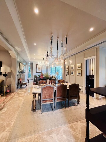 Living Room in 4 BHK Builder Floor at Tarc Ishva, Sector 63a – for Sale