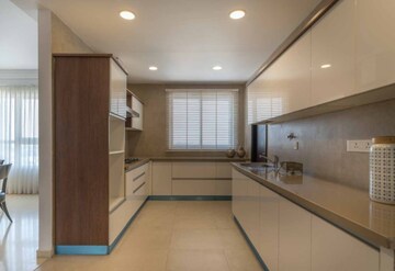 Kitchen in 3 BHK Apartment at Rajapushpa Provincia, Narsingi – for Sale