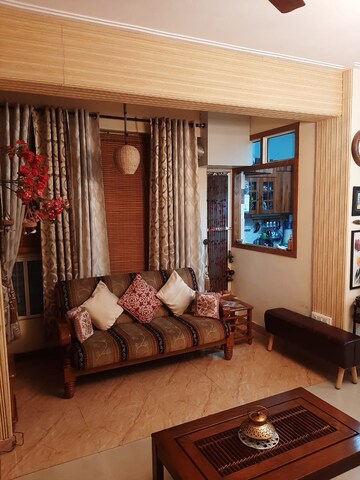 Living Room in 3 BHK Apartment at Supertech Livingston, Sain Vihar – for Sale