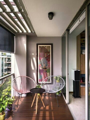 Balcony in 1.5 BHK Villa at Kagalipura – for Sale