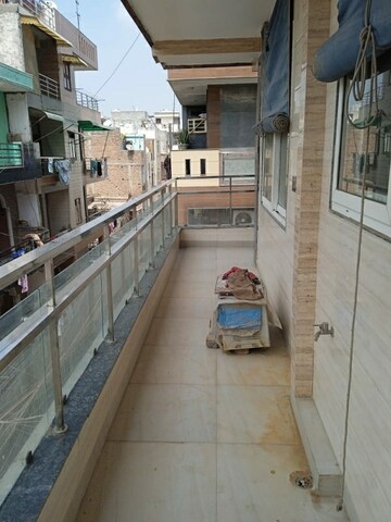 Balcony in 4 BHK Builder Floor at Vishwas Park – for Sale