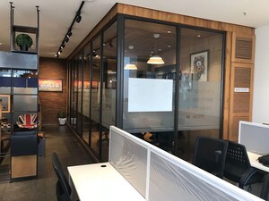 Team Area in  Office Space at Benz Circle – for Rent