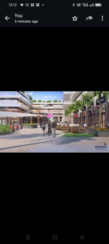 Studio Apartment – Exterior View View at Bhutani Cyberthum, Sector 140a - for Sale