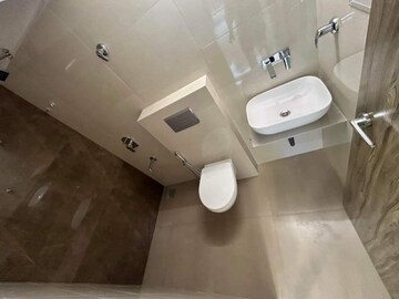 Bathroom in 1 BHK Apartment at Khandeshwar – for Sale