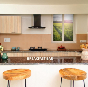 Kitchen in 3 BHK Apartment at Ambala Highway – for Sale