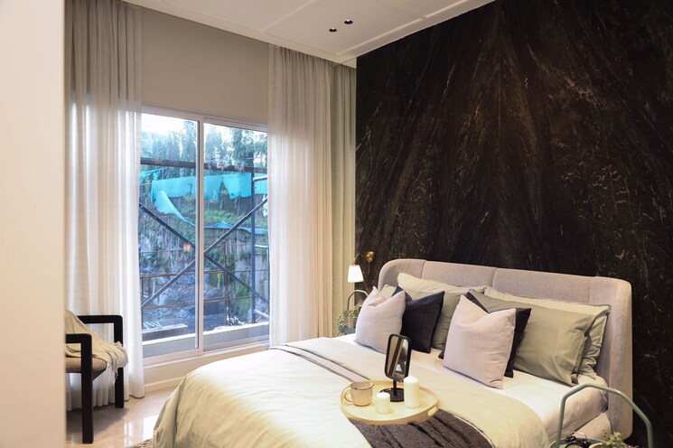 Bedroom, trimity-stellar 2 Bedroom 750 Sq.Ft. Apartment In Panch Pakhadi Thane 7727581