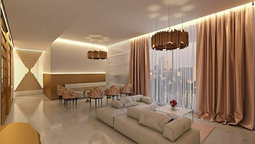 Living Room in 5 BHK Apartment at Vesu – for Sale