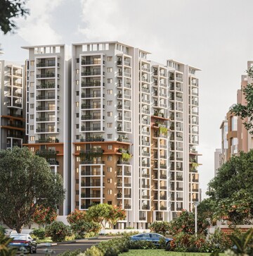 3 BHK Apartment – Exterior View View at Bricks Cyberwoods, Osman Nagar - for Sale