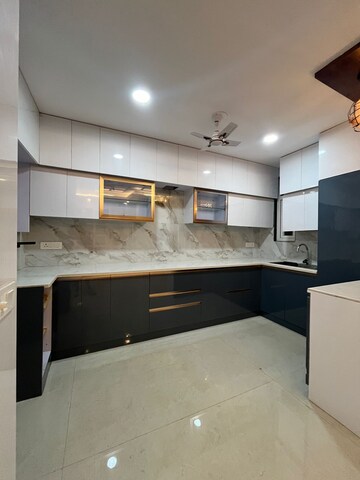Kitchen in 4 BHK Builder Floor at Chattarpur – for Sale