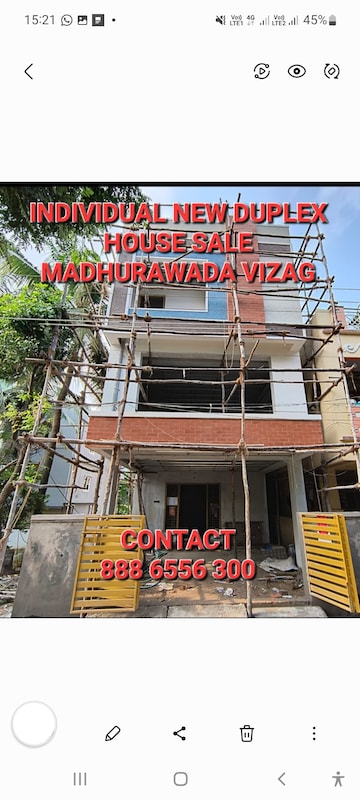 4 BHK Independent House For Resale in Madhurawada Vizag  7728050