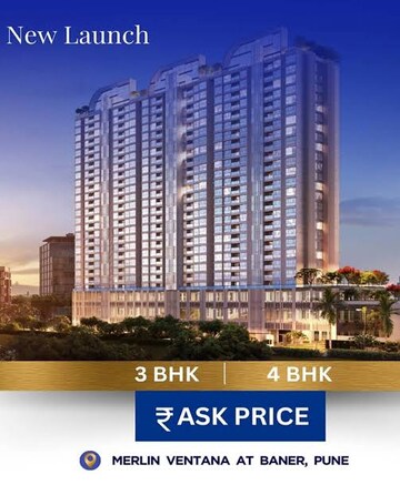 3 BHK Apartment For Sale in Merlin Ventana, Baner