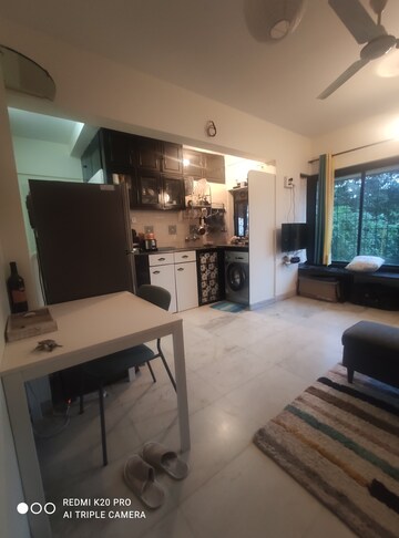 Living Room in 1 BHK Apartment at Bandra West – for Rent