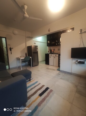 Living Room in 1 BHK Apartment at Bandra West – for Rent
