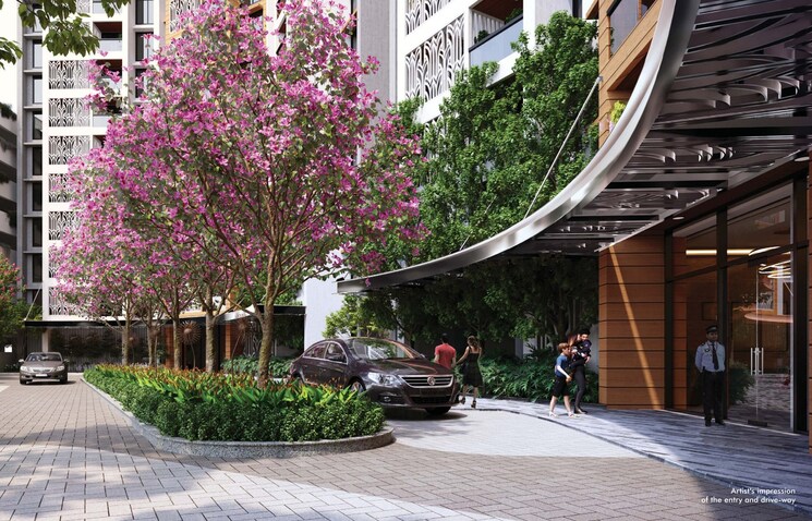 Exterior View, lodha-amara 2 Bedroom 700 Sq.Ft. Apartment In Kolshet Road Thane 7729154