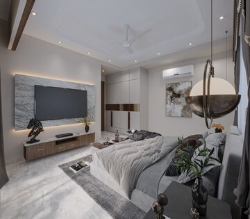 Master Bedroom in 4 BHK Builder Floor at SS Southend Floors, South City 2 – for Sale