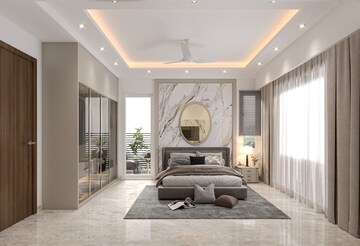 Master Bedroom in 4 BHK Builder Floor at SS Southend Floors, South City 2 – for Sale