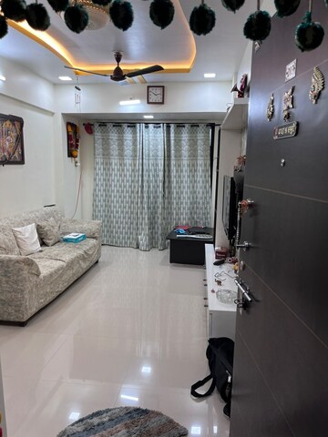 Living Room in Studio Apartment at Vinayak Vihar Karanjade, Karanjade – for Sale