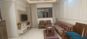 Living Room in 2 BHK Apartment at Lodha Splendora, Ghodbunder Road – for Sale