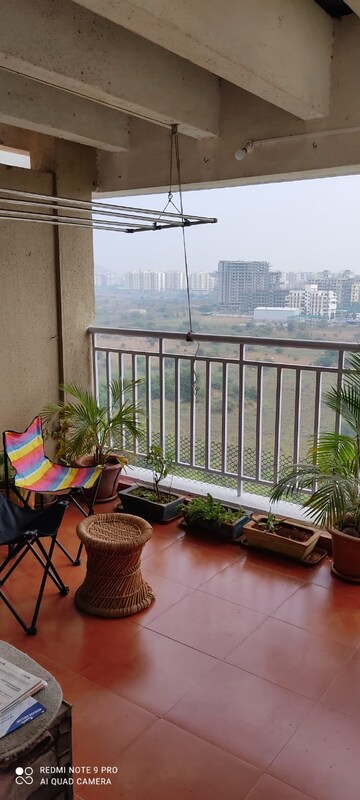 Balcony in 3 BHK Apartment at Shreeyash Shree Woods, Dhanori – for Sale