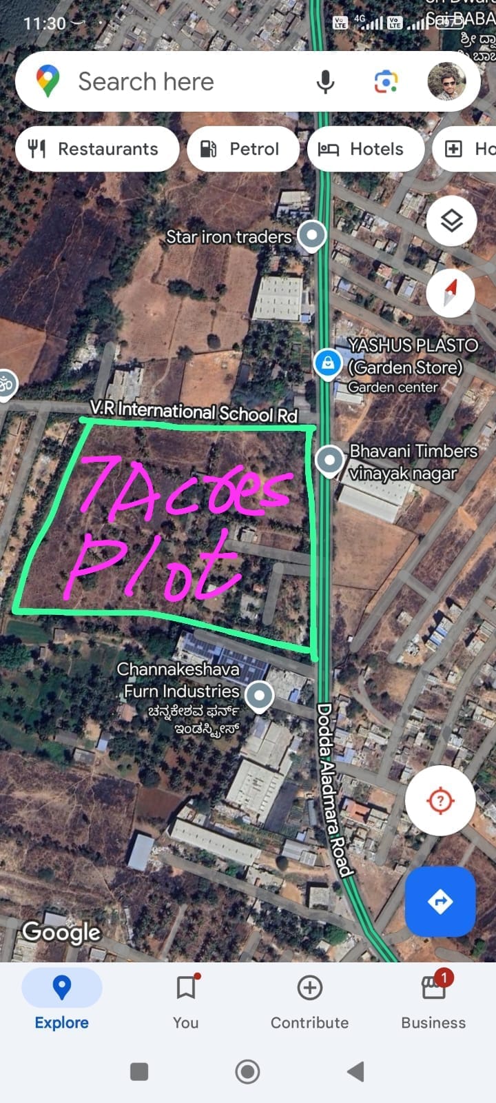 Commercial Land 7 Acre For Resale in Kumbalgodu Bangalore  7730184