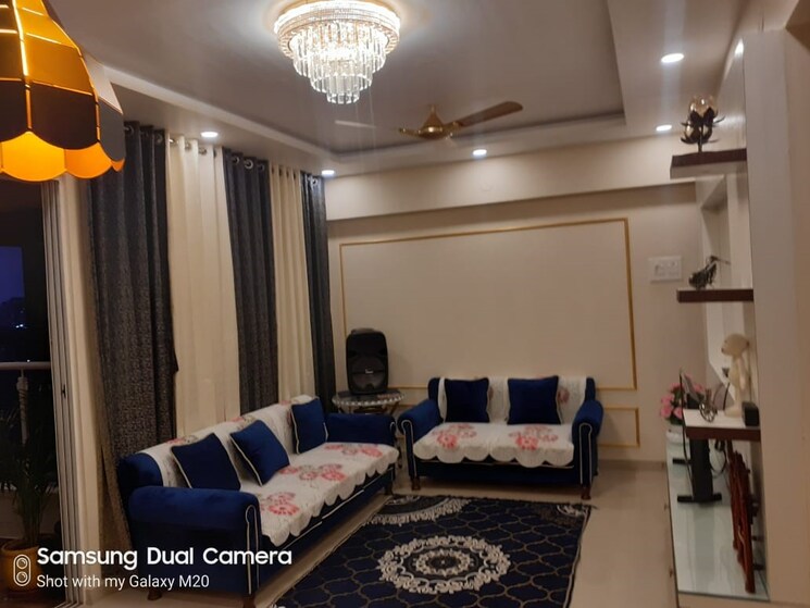 Living Room, arv-new-town 2 Bedroom 980 Sq.Ft. Apartment In Pisoli Pune 7730369