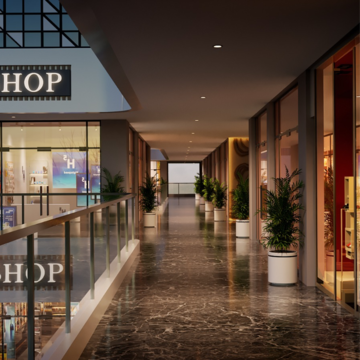  Shop – Exterior View View at Kamakhya Cross Walk, Phi 1 Greater Noida - for Sale