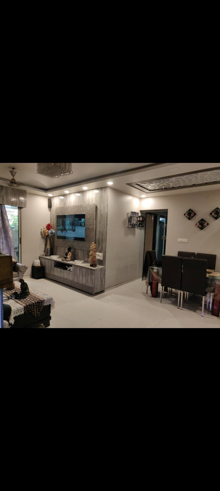 Living Room, neel-vardhaman 3 Bedroom 1835 Sq.Ft. Apartment In New Panvel East Navi Mumbai 7730479