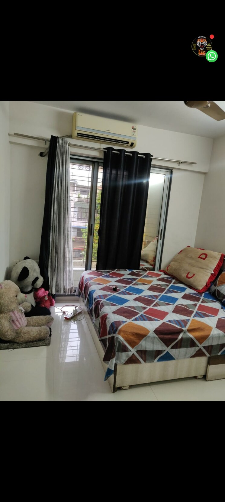 Bedroom, neel-vardhaman 3 Bedroom 1835 Sq.Ft. Apartment In New Panvel East Navi Mumbai 7730479