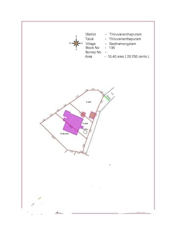 Plot For Resale in Vettamukku Thiruvananthapuram  7730504