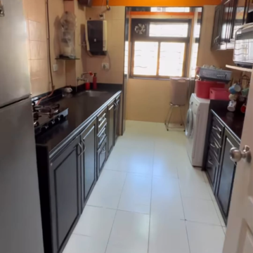 Kitchen in 1 BHK Apartment at Malad West – for Sale
