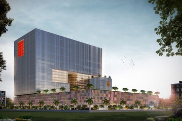  Office Space – Exterior View View at Greenscape Cyber Code, Nerul - for Sale