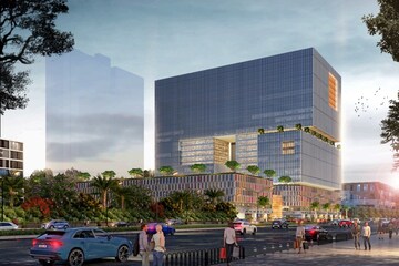  Office Space – Exterior View View at Greenscape Cyber Code, Nerul - for Sale