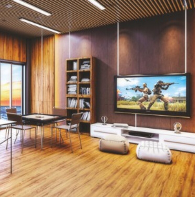 Living Room, sethia-marine-view 1 Bedroom 385 Sq.Ft. Builder Floor In Borivali West Mumbai 7730960