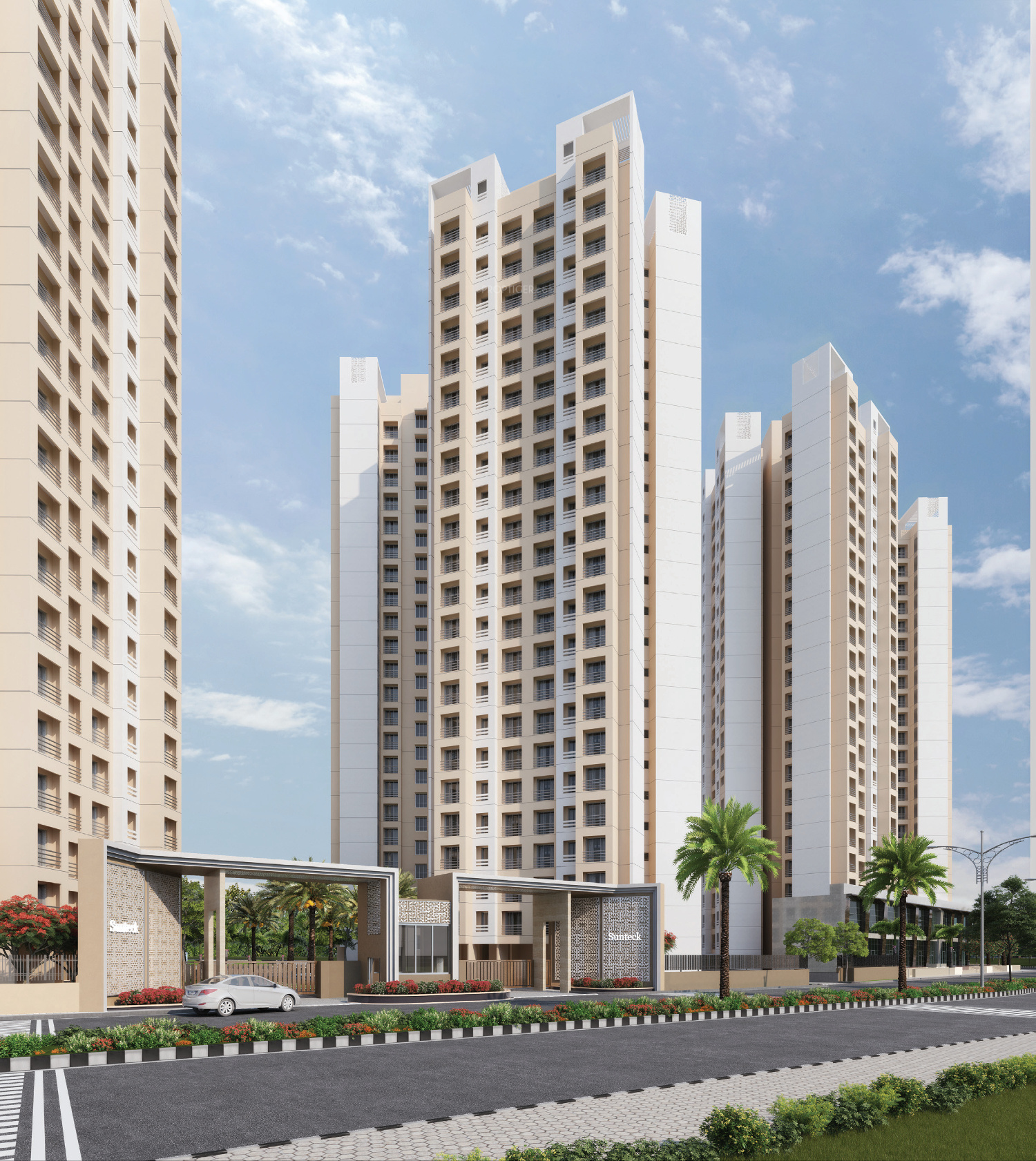 1 BHK Apartment For Rent in Sunteck West World Naigaon East Mumbai  7730953