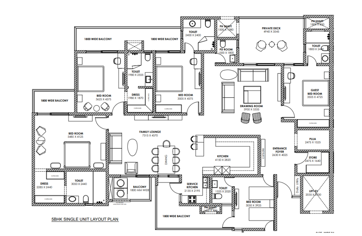 5 BHK Apartment For Resale in Sector 83 A Mohali  7731080